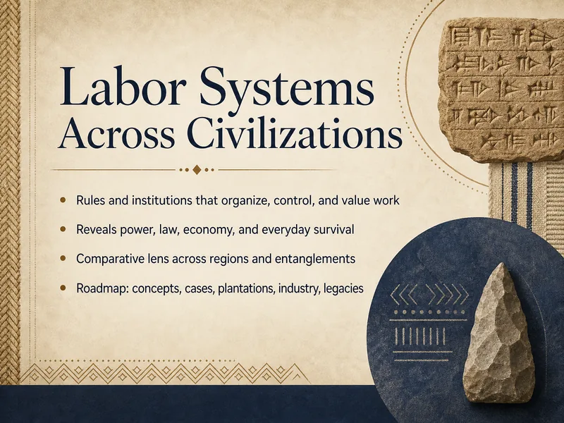 Labor Systems Across Civilizations — digital-human course