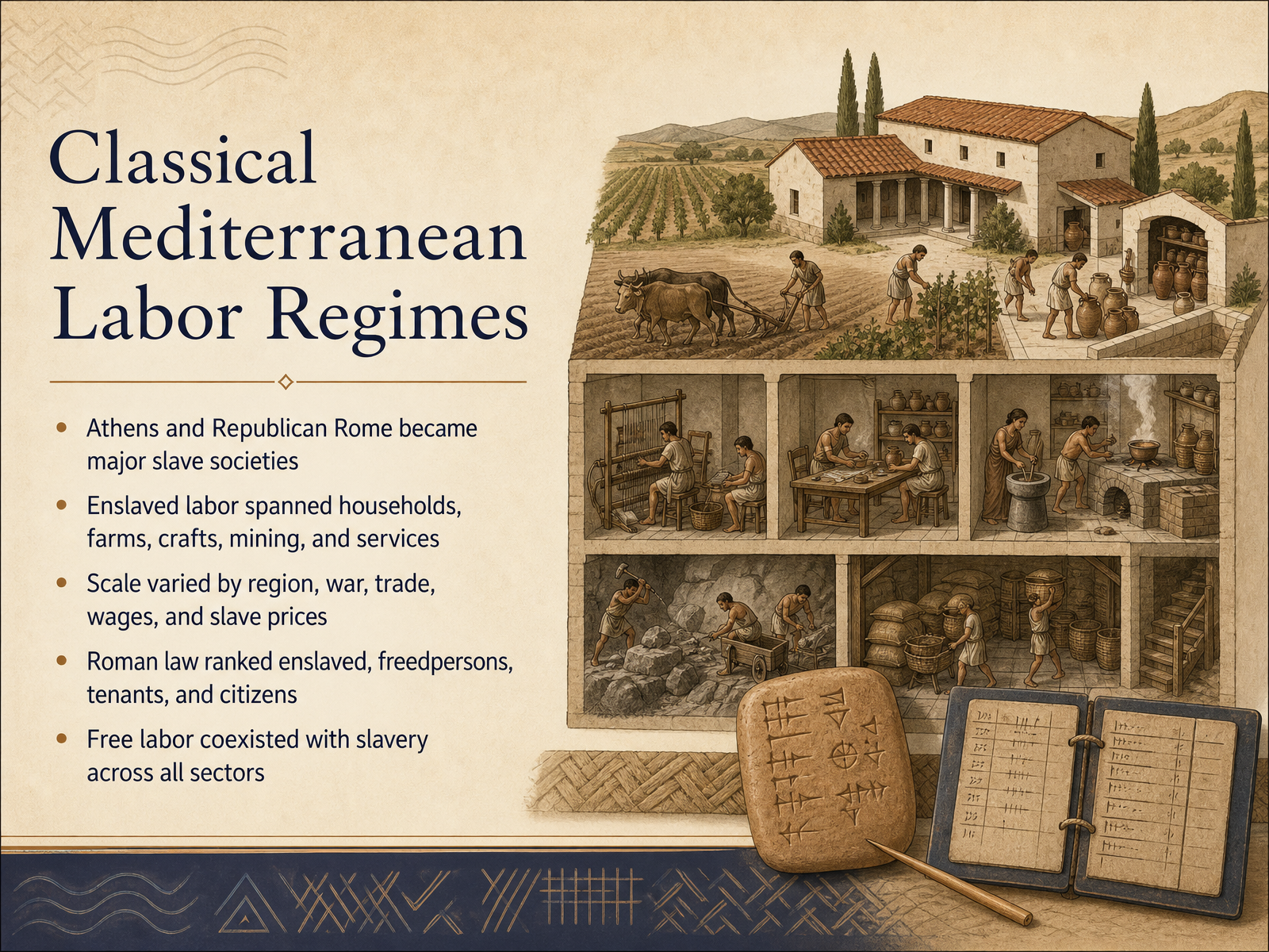 Classical Mediterranean Labor Regimes
