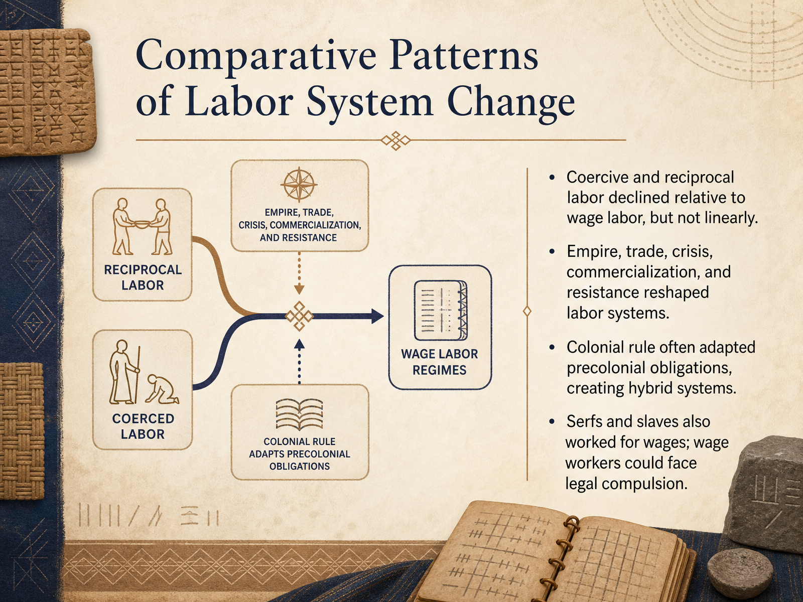 Comparative Patterns of Labor System Change