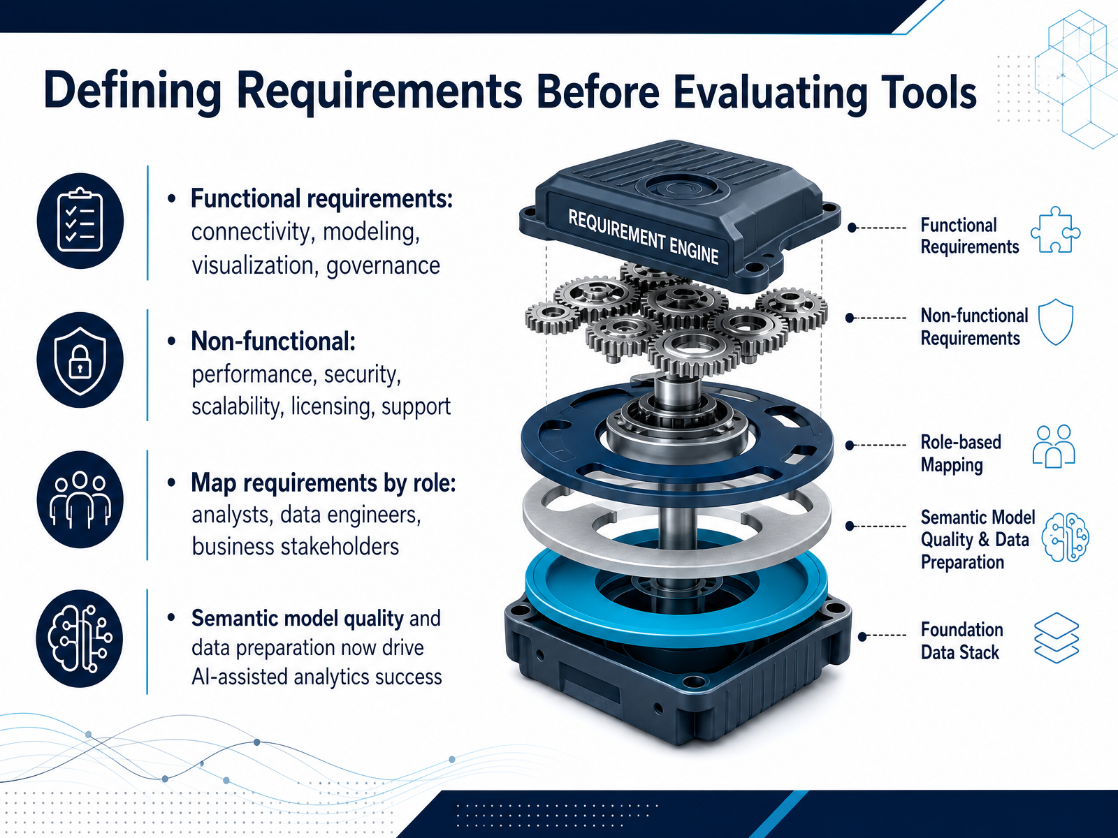 Defining Requirements Before Evaluating Tools