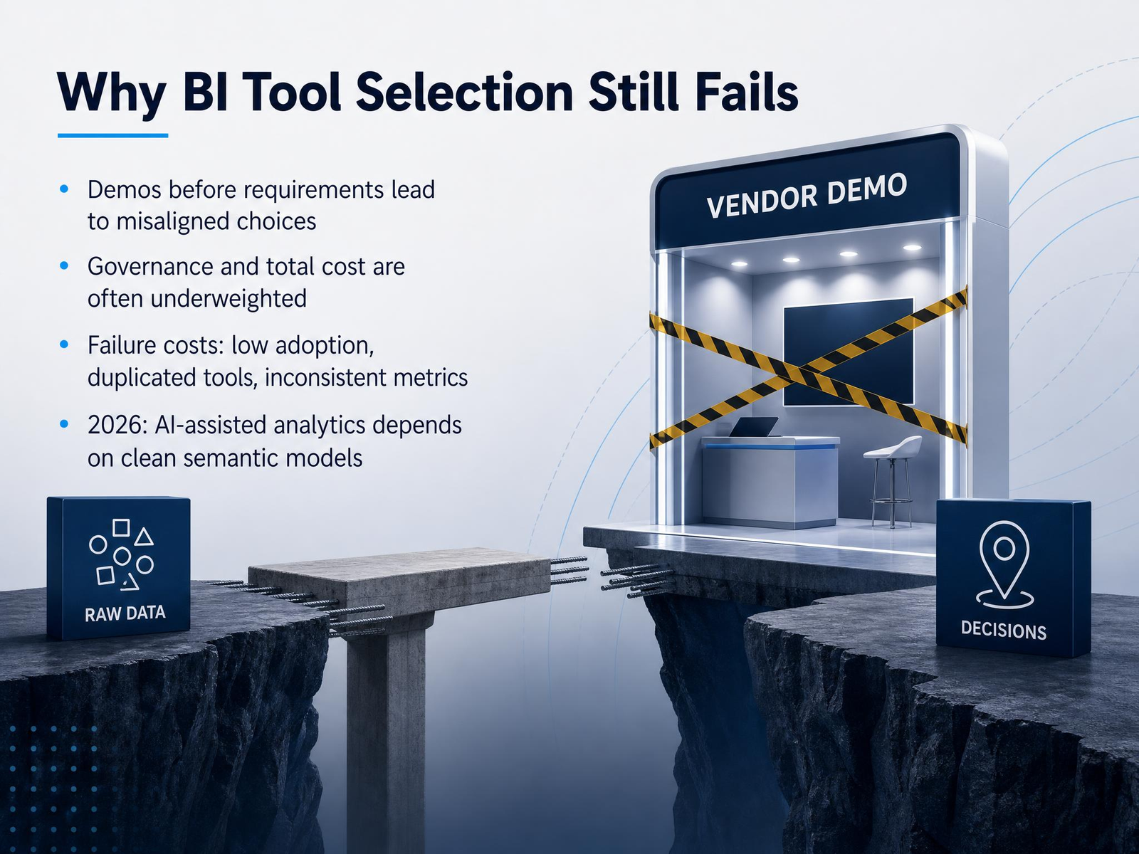 Why BI Tool Selection Still Fails