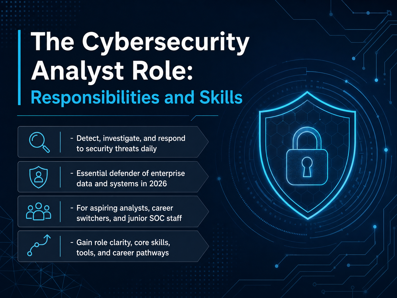 Cybersecurity Analyst Core Responsibilities