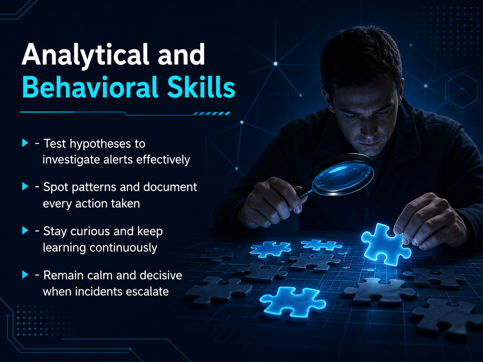 Analytical and Behavioral Skills