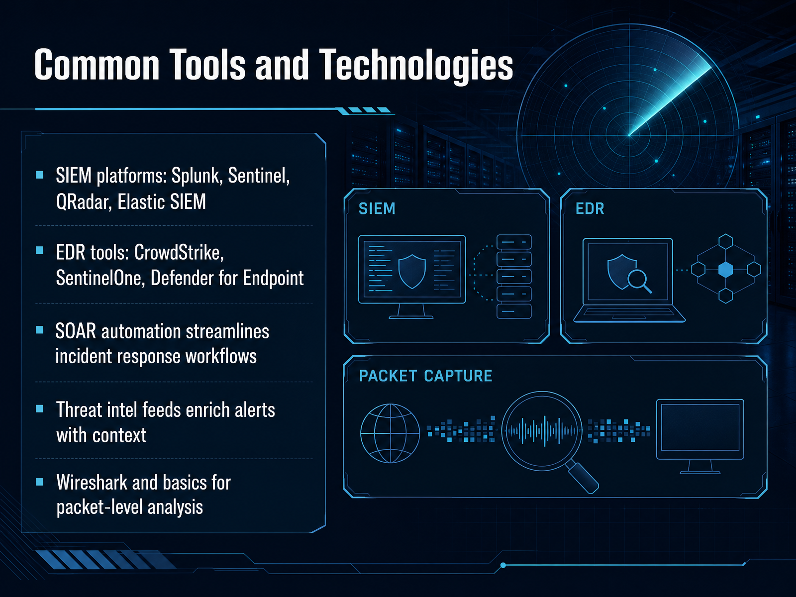 Common Tools and Technologies