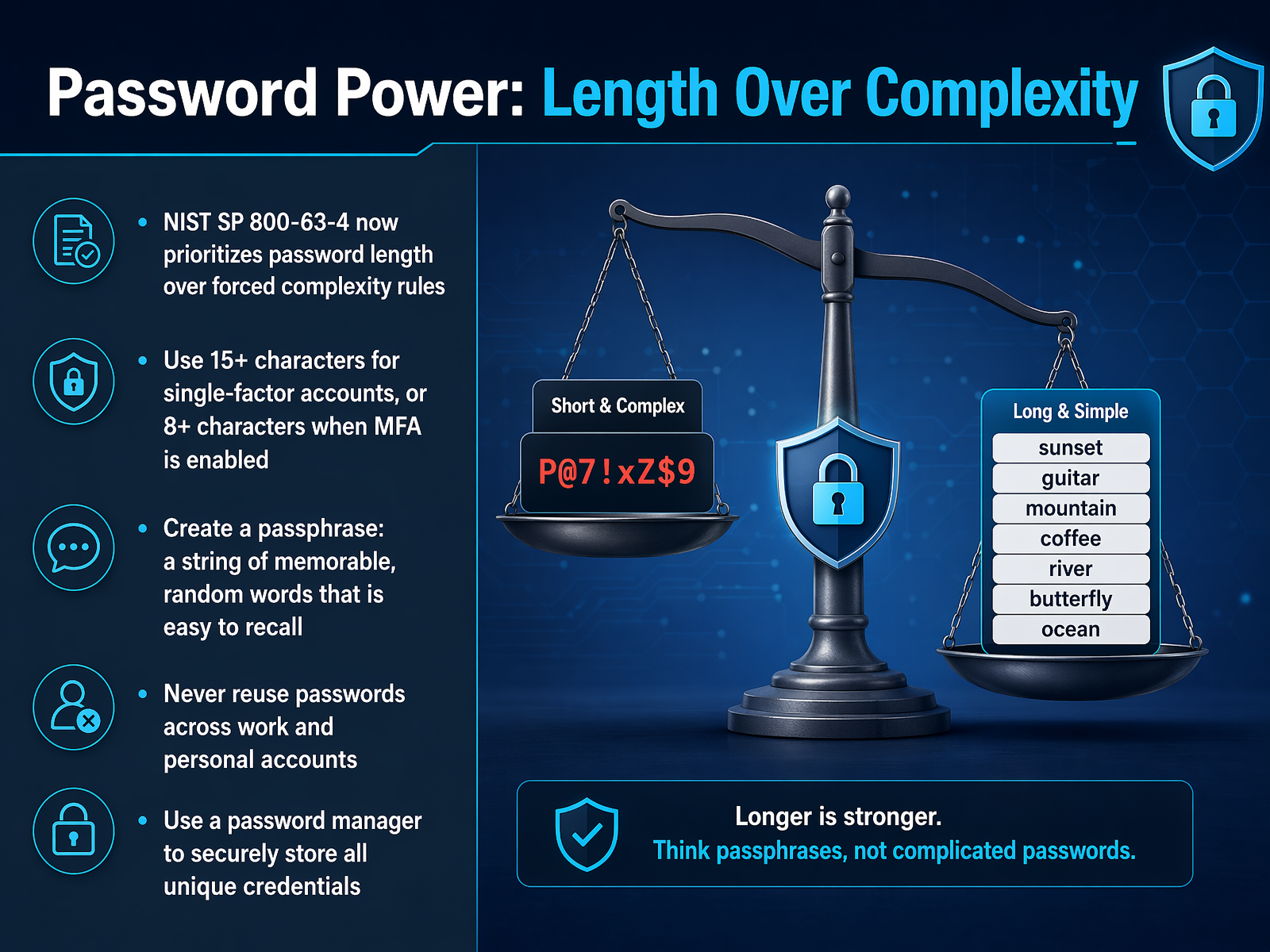 Password Power: Length Over Complexity