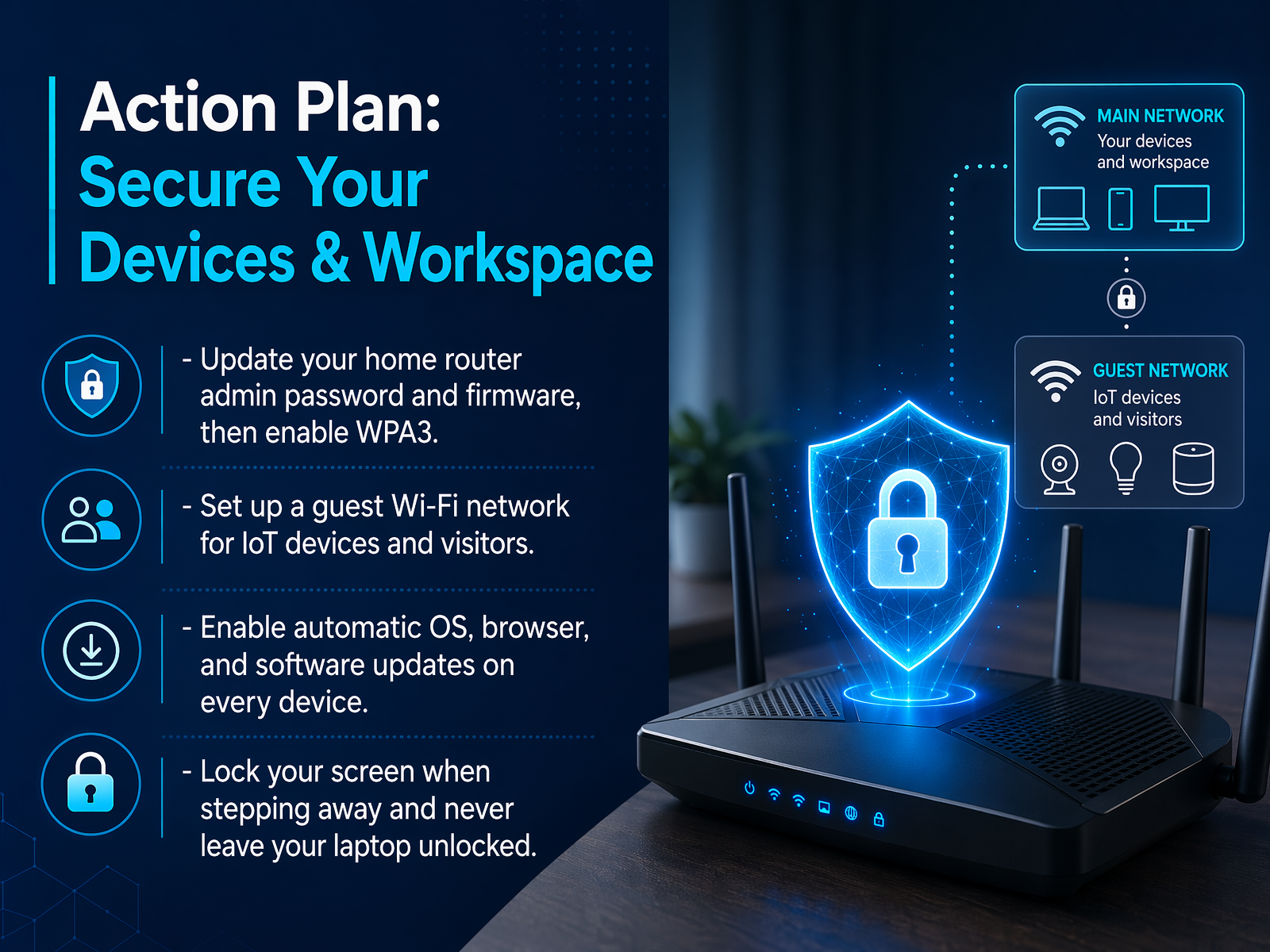 Action Plan: Secure Your Devices & Workspace
