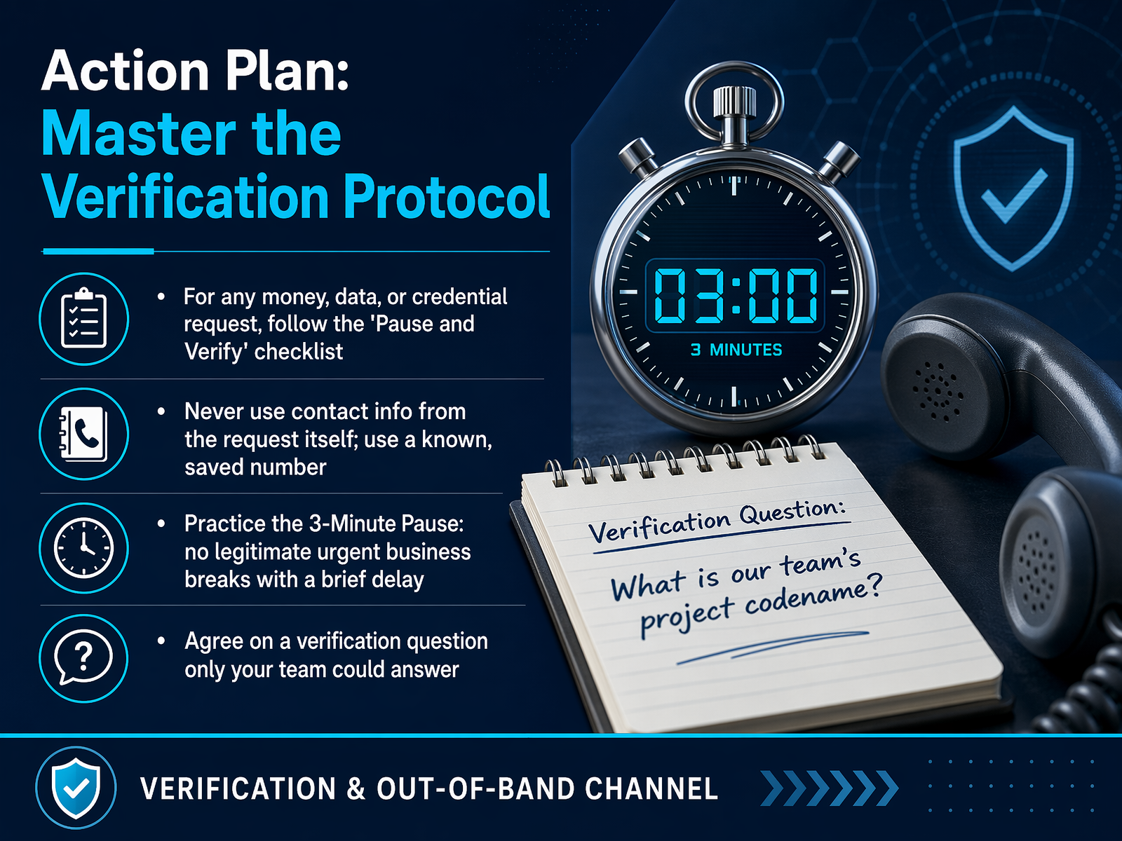 Action Plan: Master the Verification Protocol