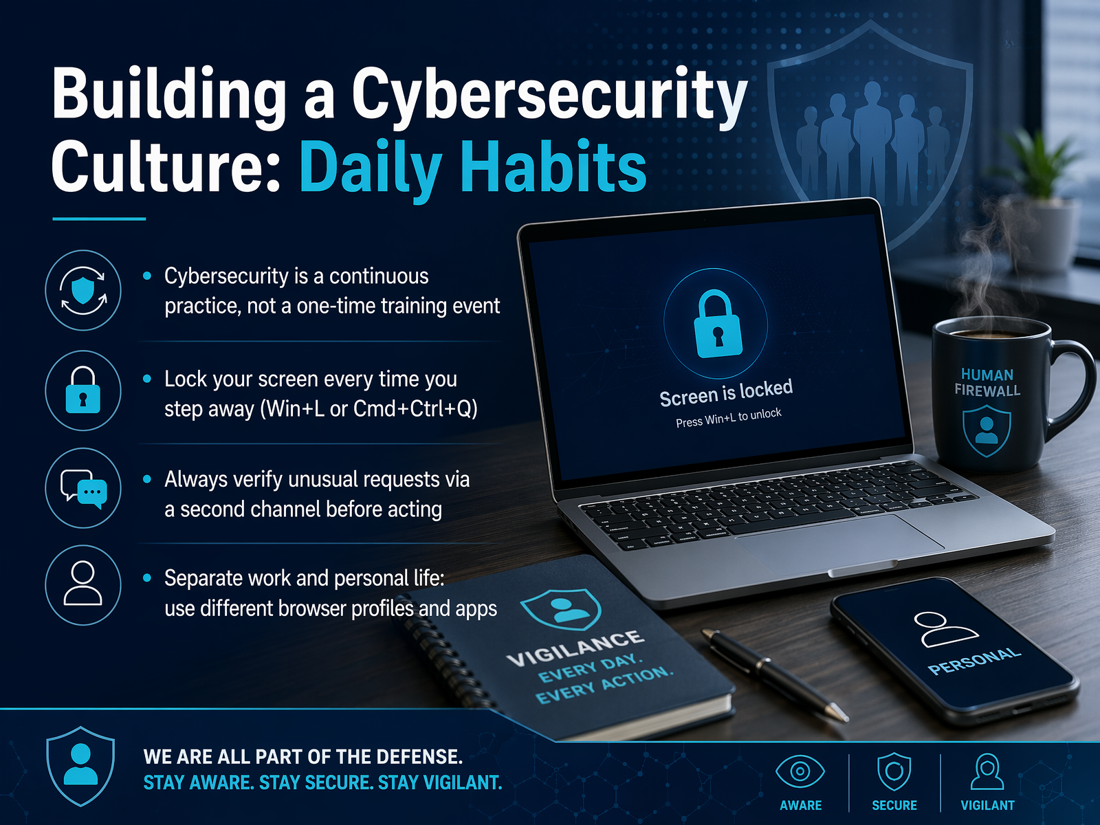 Building a Cybersecurity Culture: Daily Habits