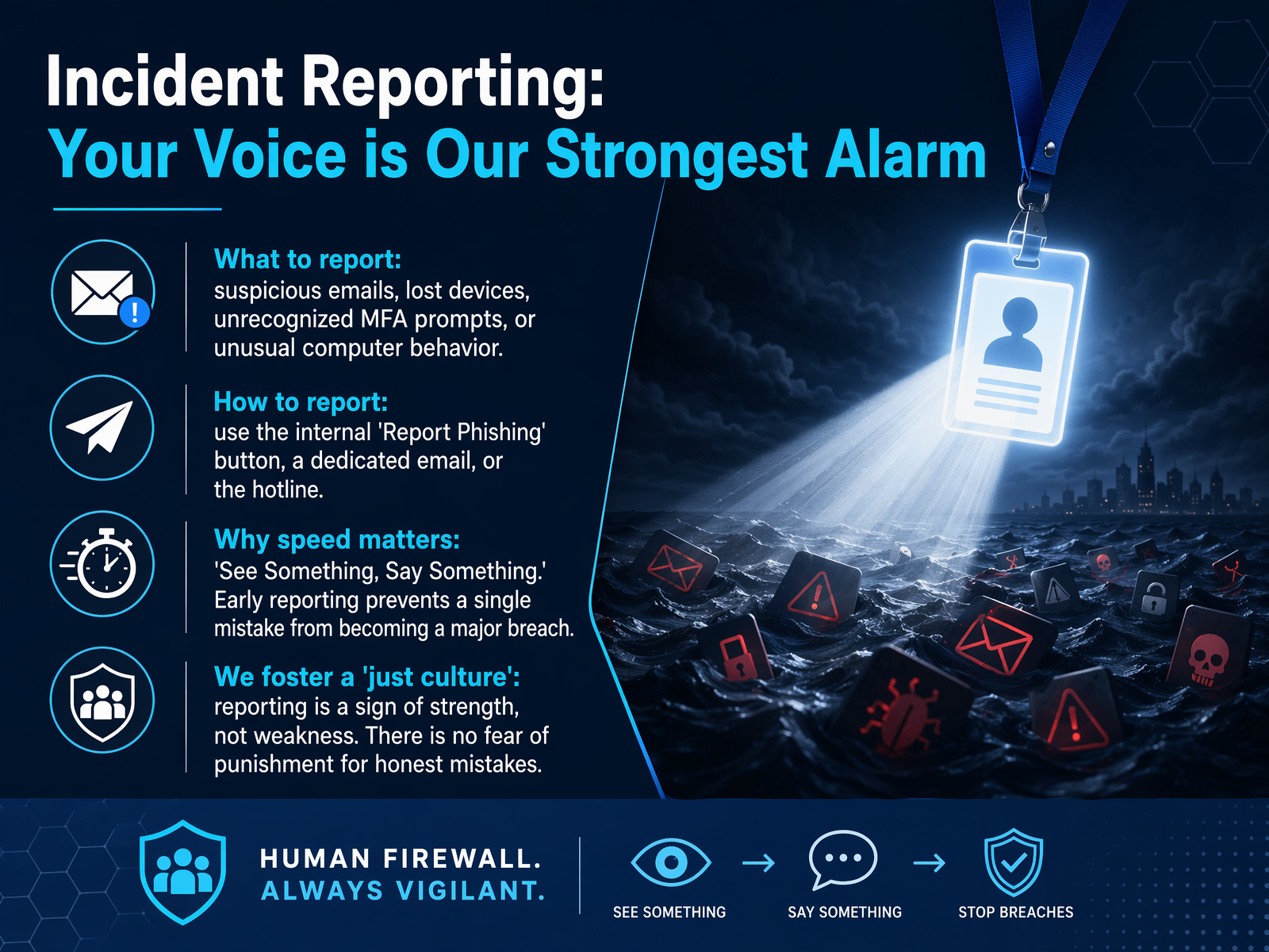 Incident Reporting: Your Voice is Our Strongest Alarm
