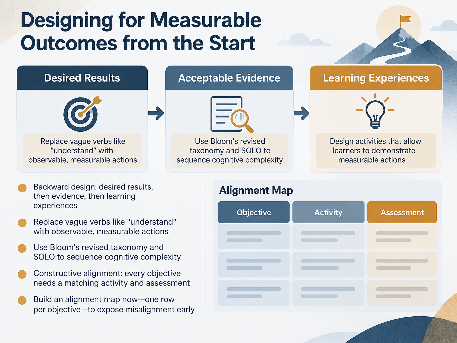 Designing for Measurable Outcomes from the Start