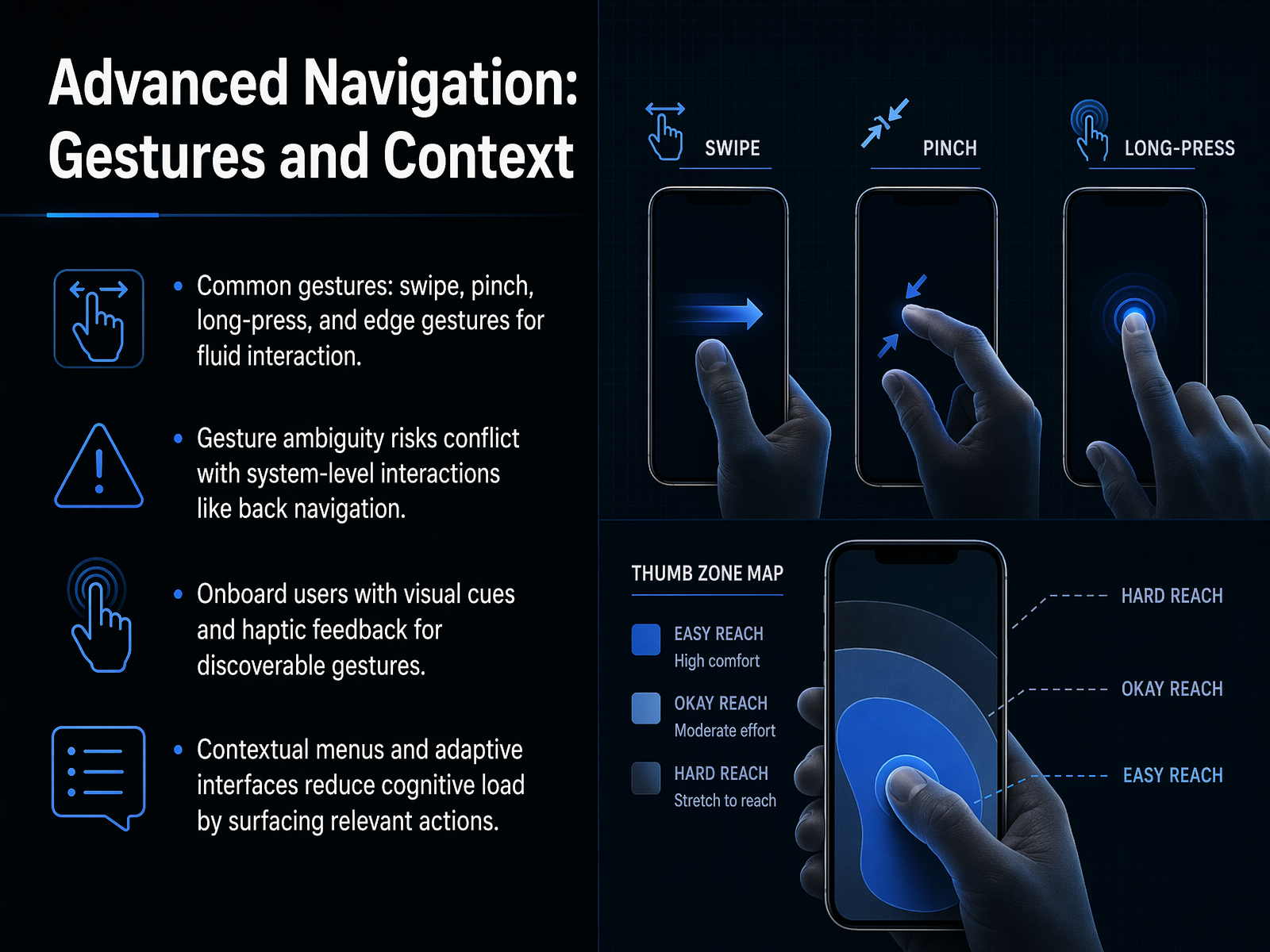 Advanced Navigation: Gestures and Context