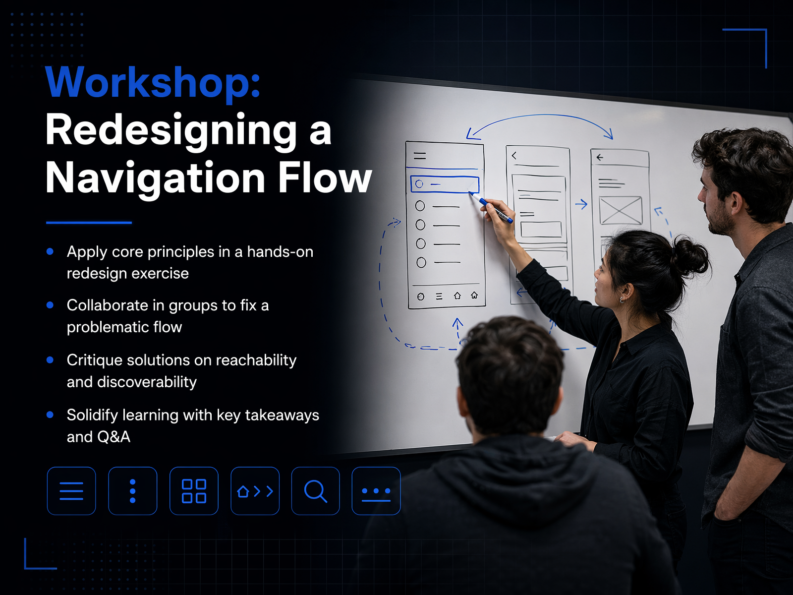 Workshop: Redesigning a Navigation Flow