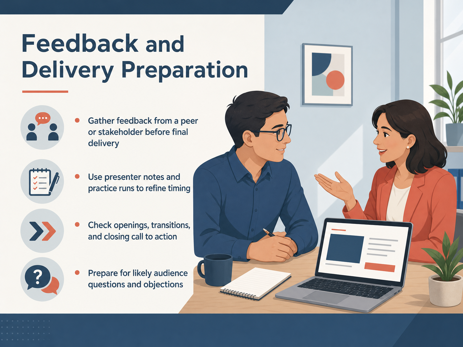 Feedback and Delivery Preparation