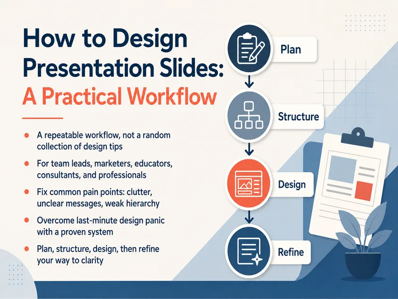 Presentation Slide Design Workflow — digital-human course
