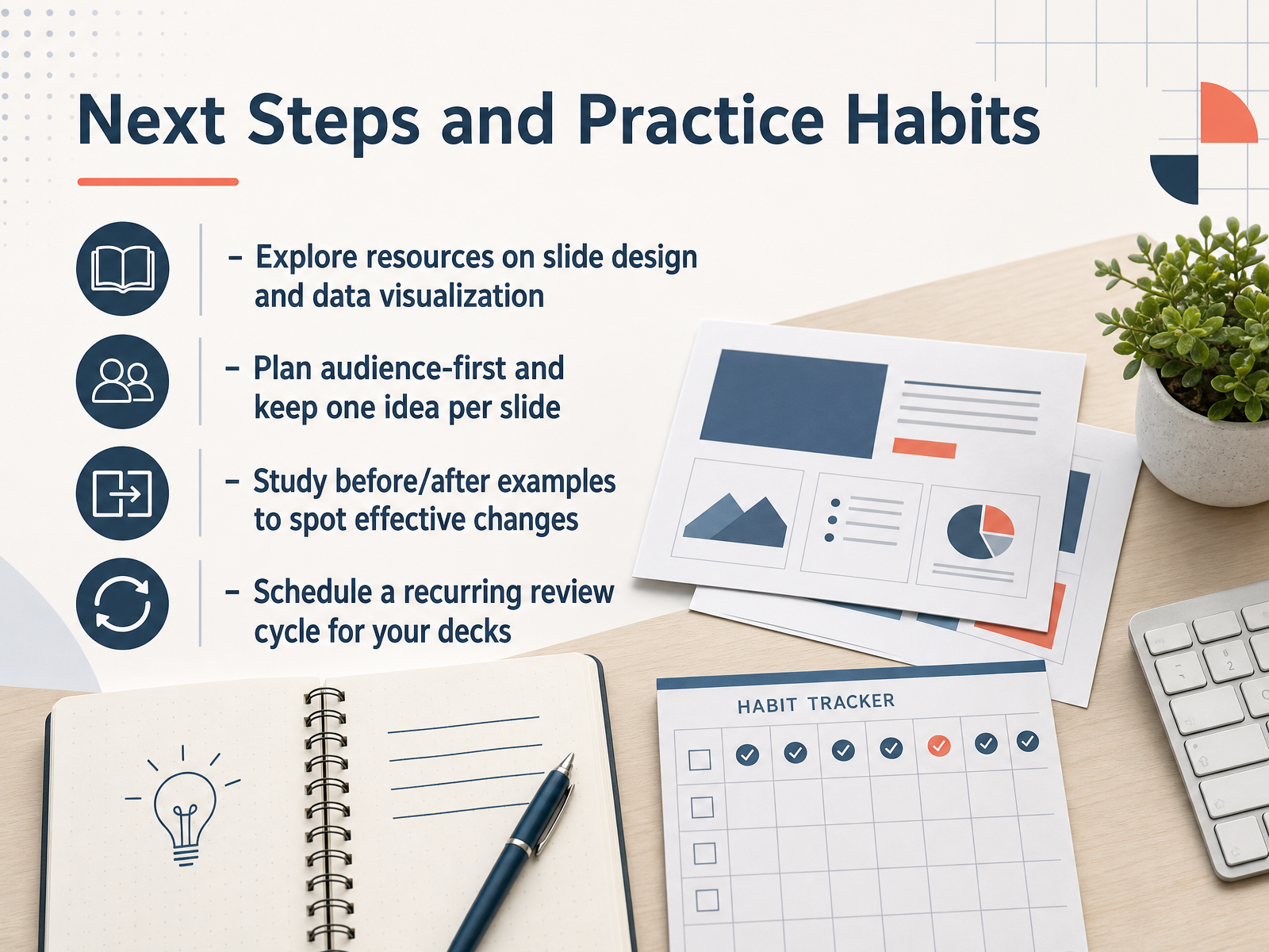 Next Steps and Practice Habits