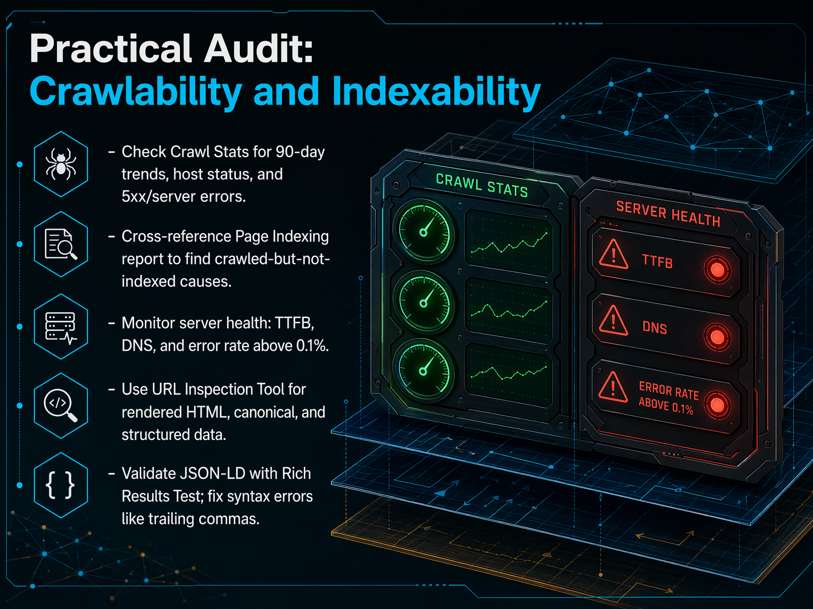 Practical Audit: Crawlability and Indexability