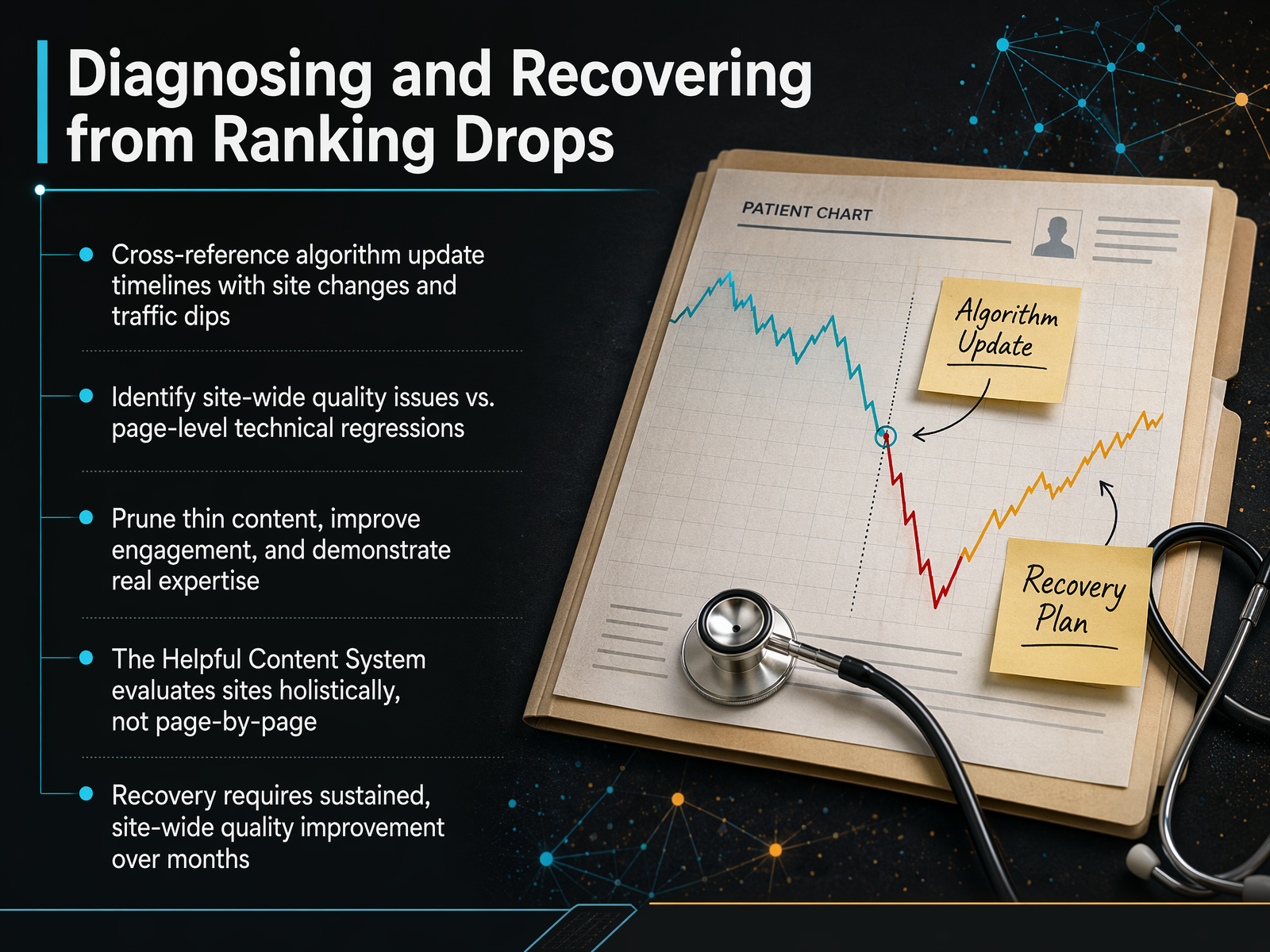 Diagnosing and Recovering from Ranking Drops