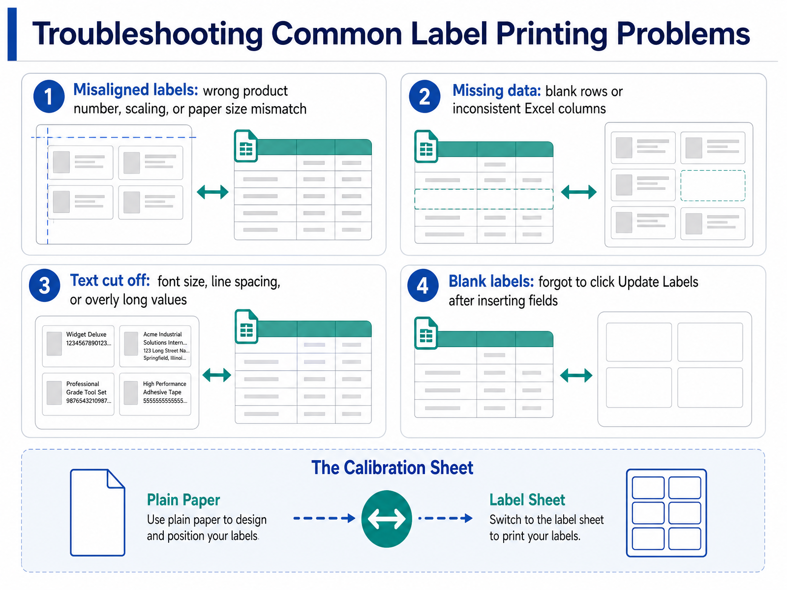 Troubleshooting Common Label Printing Problems