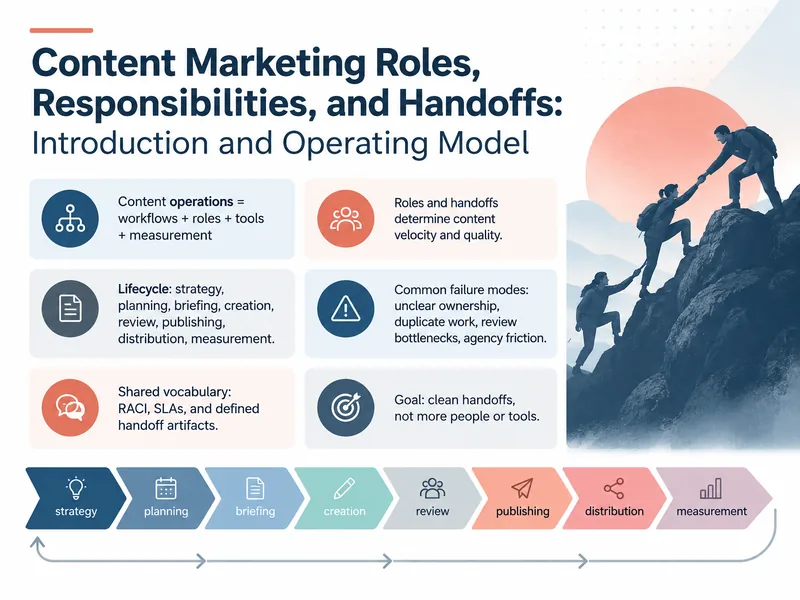 Content Marketing Roles and Handoffs — digital-human course