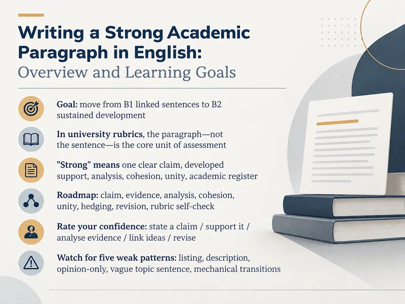 Crafting Strong Academic Paragraphs — digital-human course