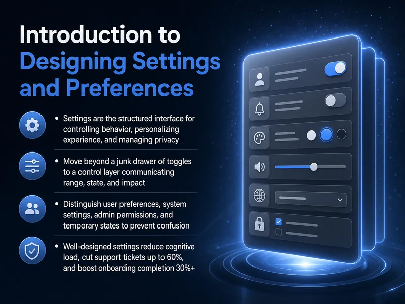 Designing Settings and Preferences — digital-human course