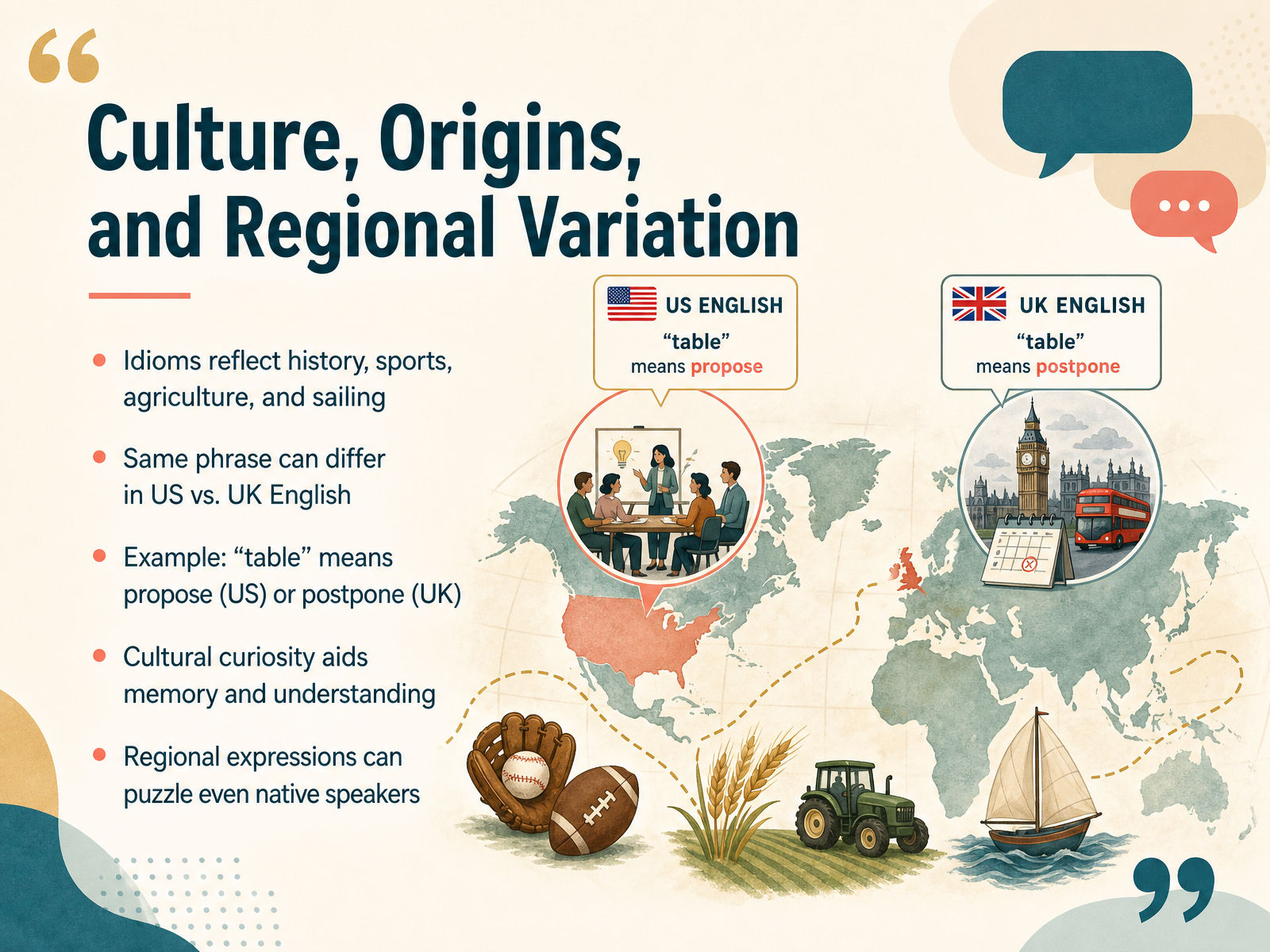 Culture, Origins, and Regional Variation