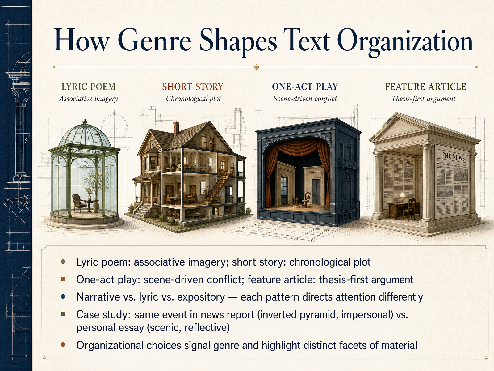 How Genre Shapes Text Organization