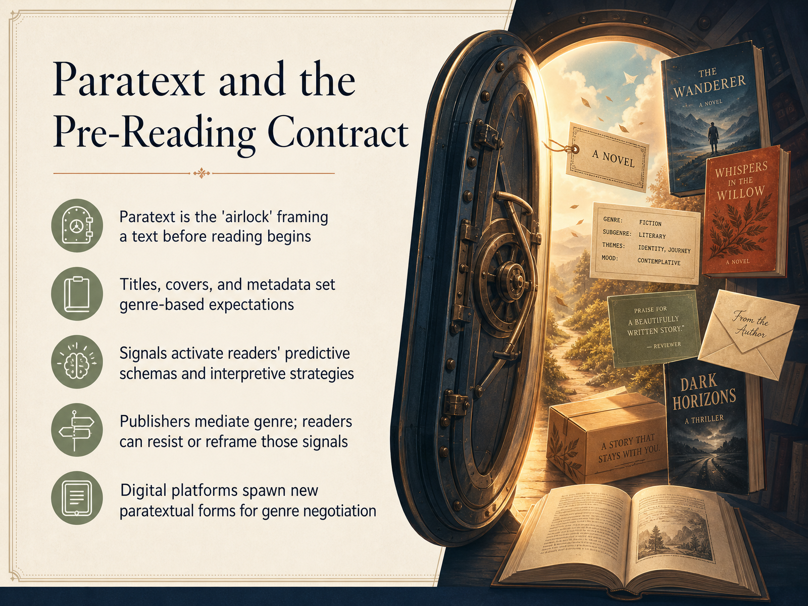Paratext and the Pre-Reading Contract