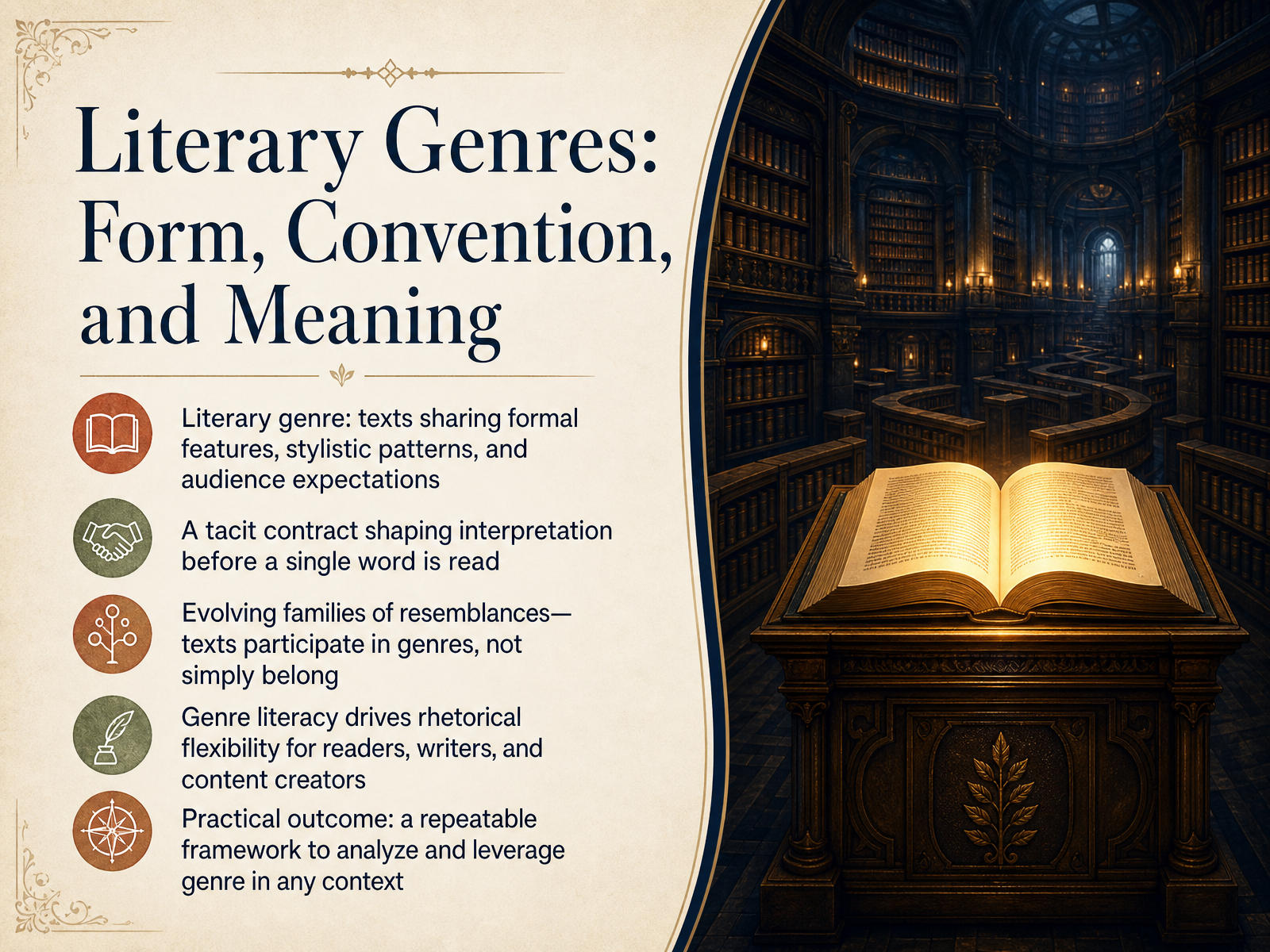 Literary Genres: Form, Convention, Meaning