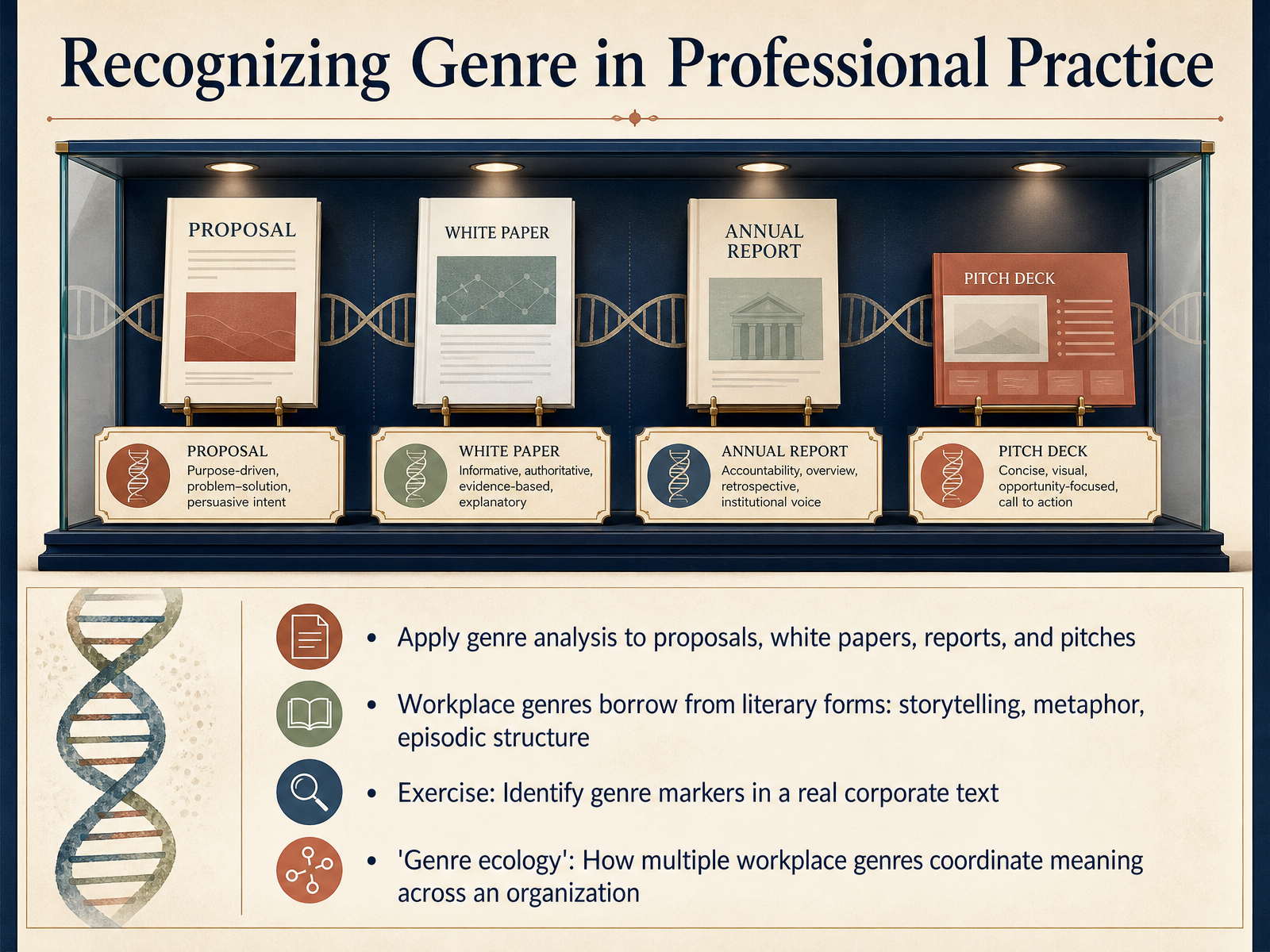 Recognizing Genre in Professional Practice