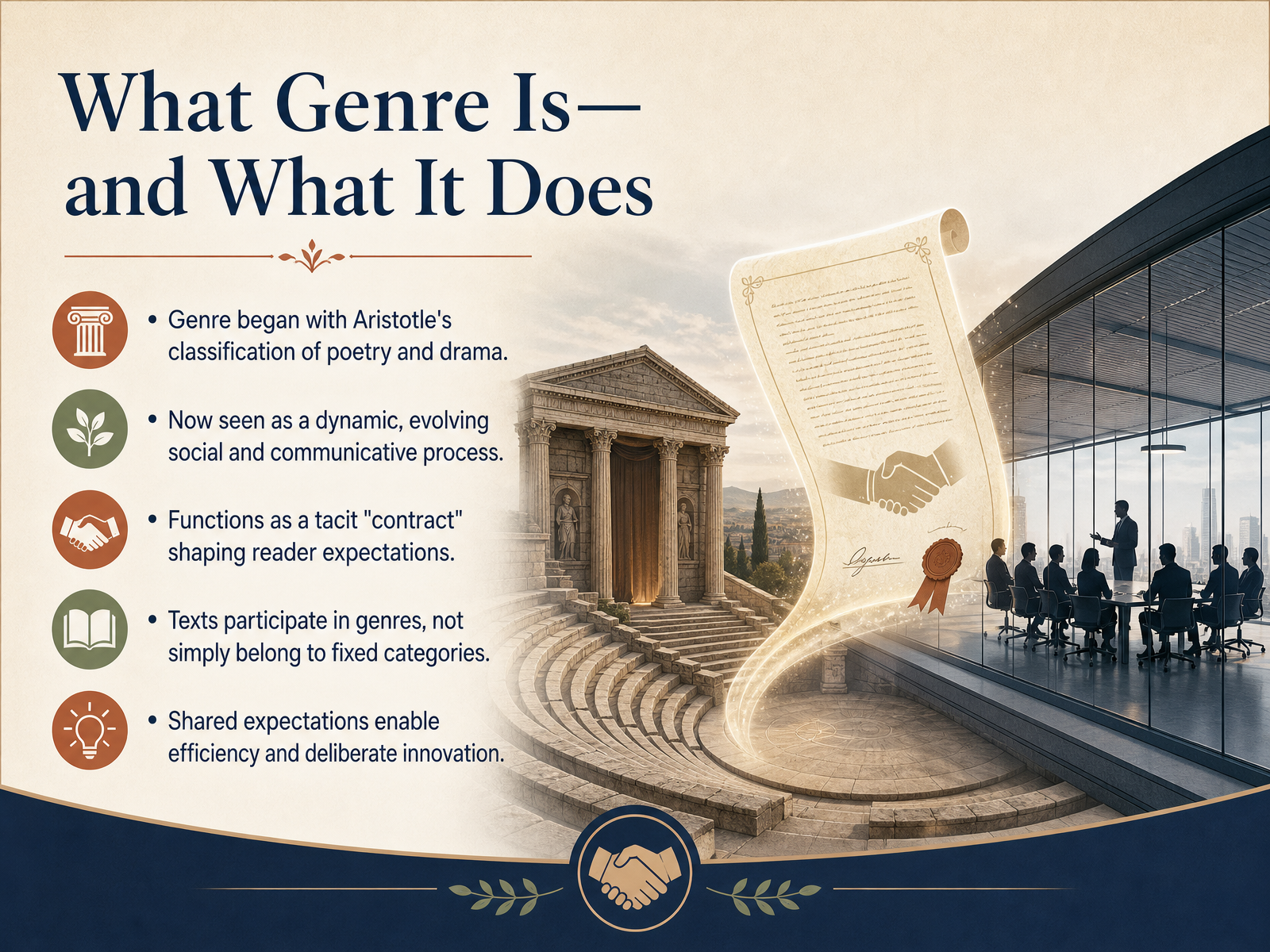 What Genre Is—and What It Does