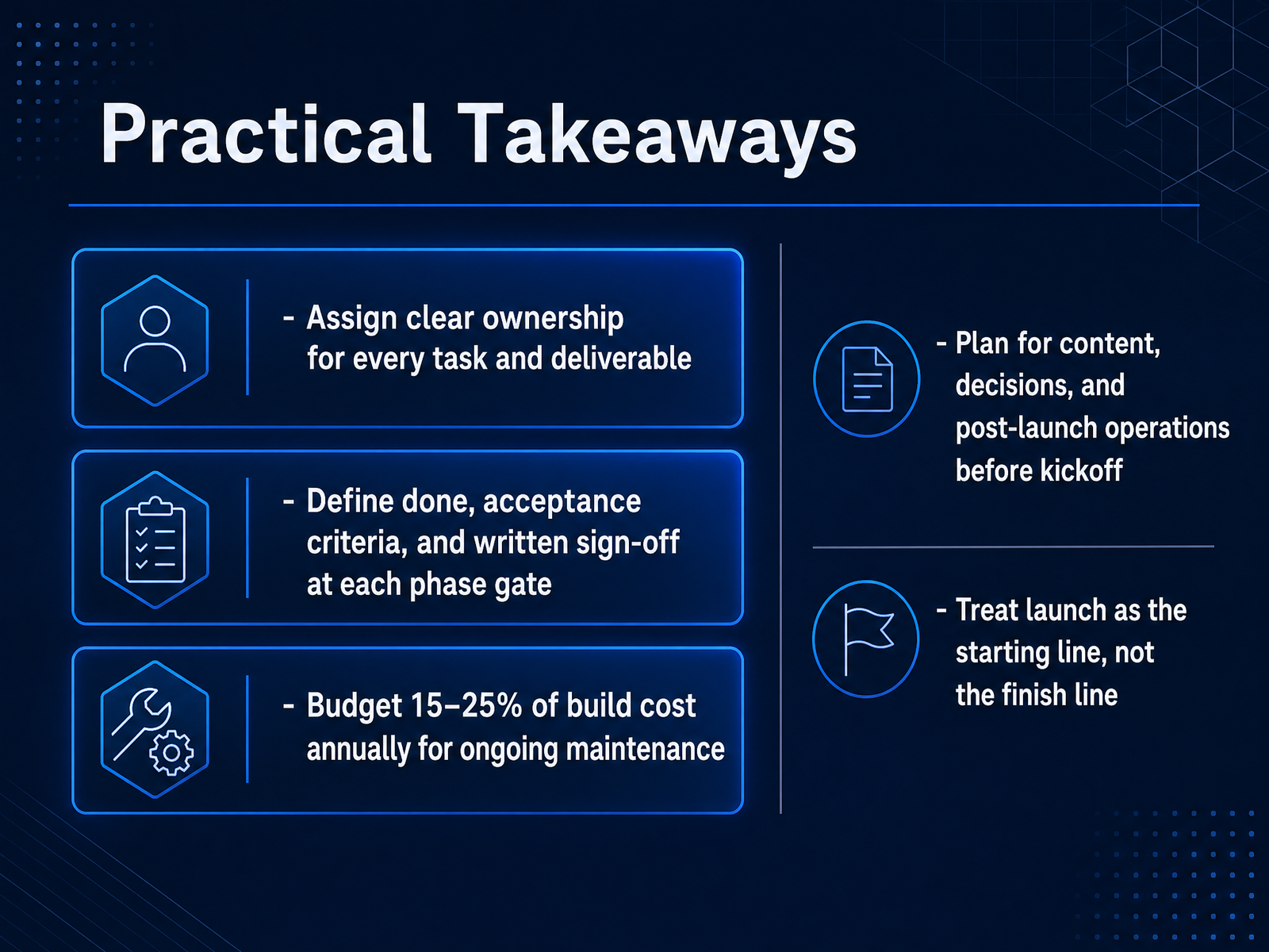 Practical Takeaways