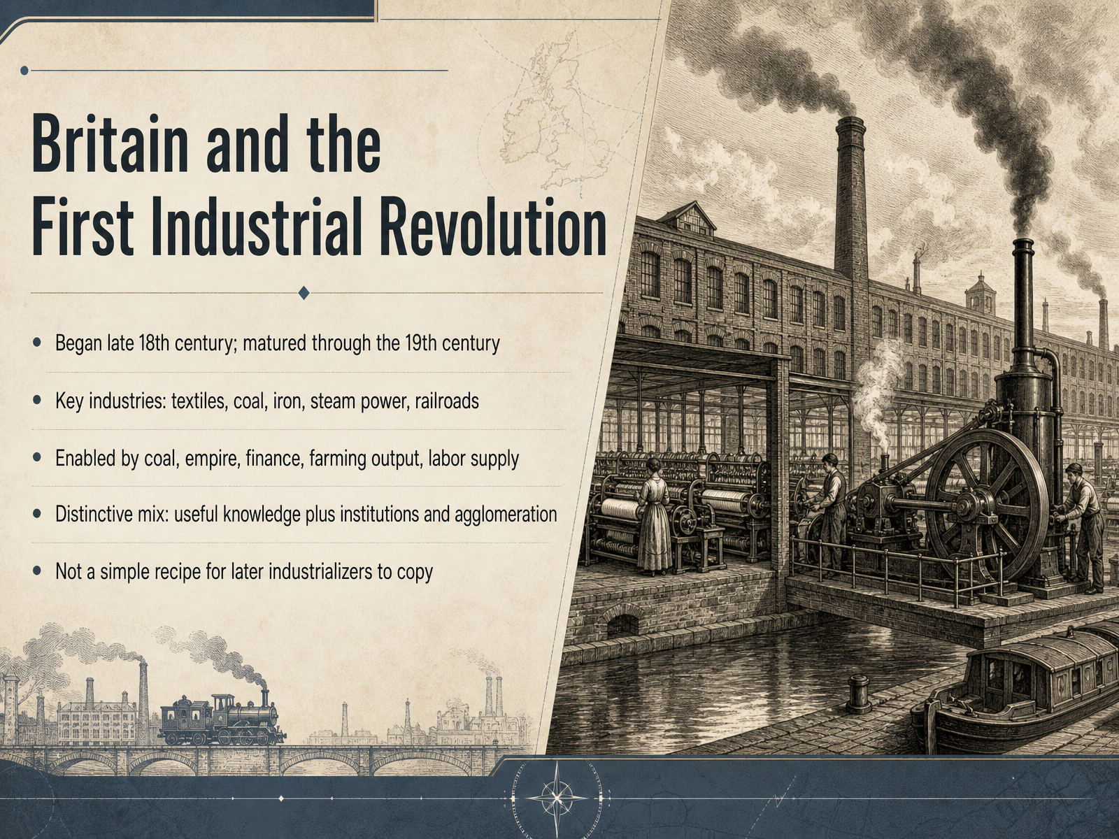 Britain and the First Industrial Revolution
