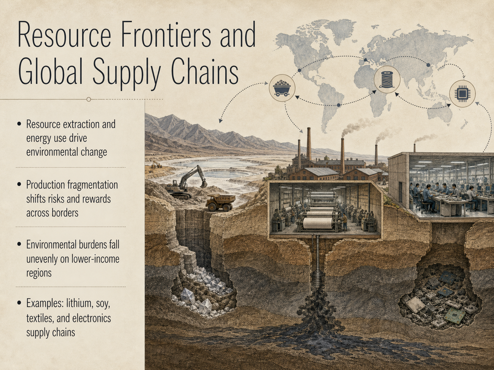 Resource Frontiers and Global Supply Chains