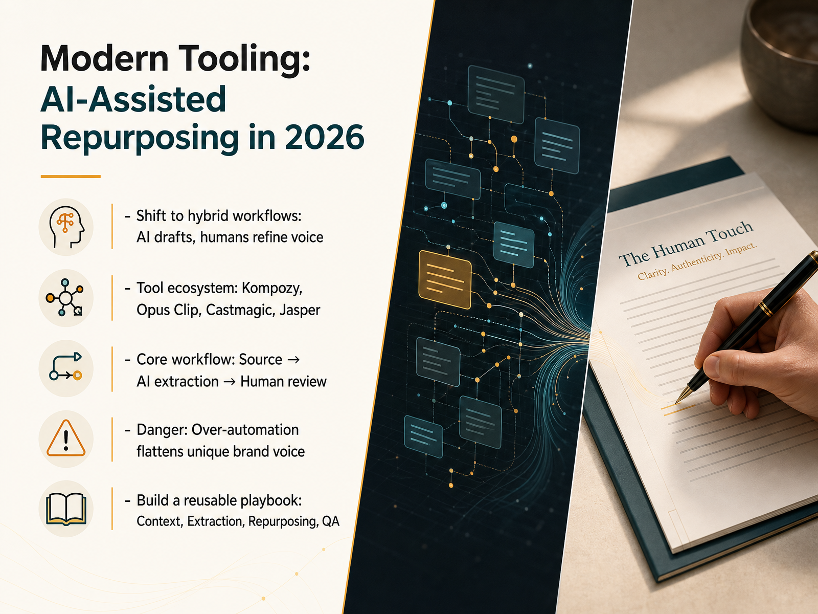 Modern Tooling: AI-Assisted Repurposing in 2026