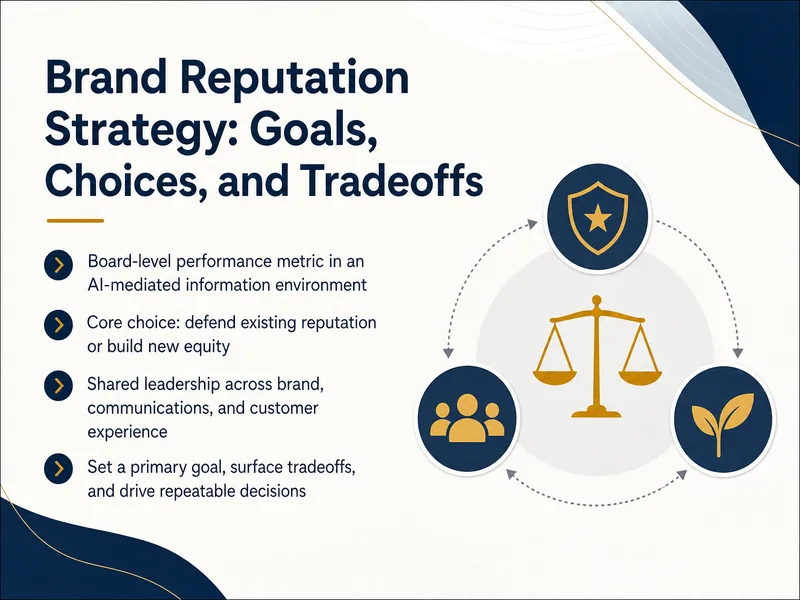 Brand Reputation Strategy: Goals & Tradeoffs — digital-human course