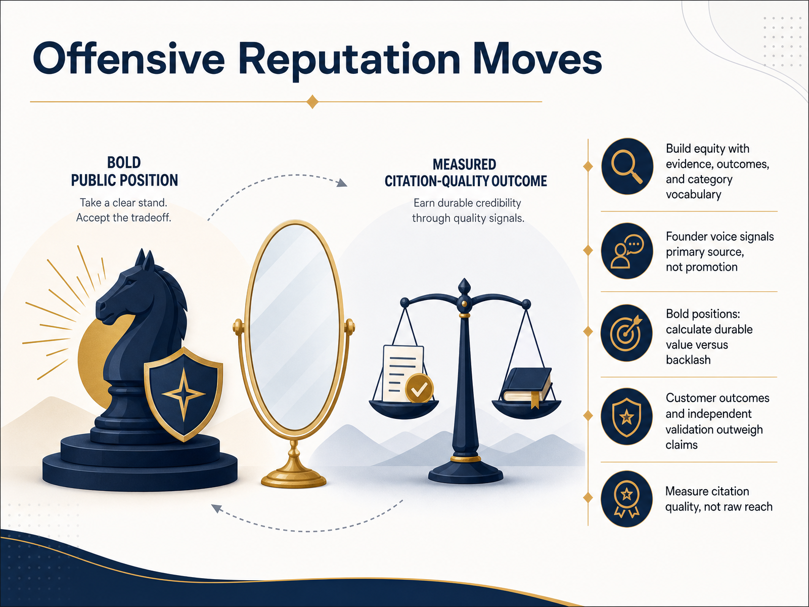 Offensive Reputation Moves