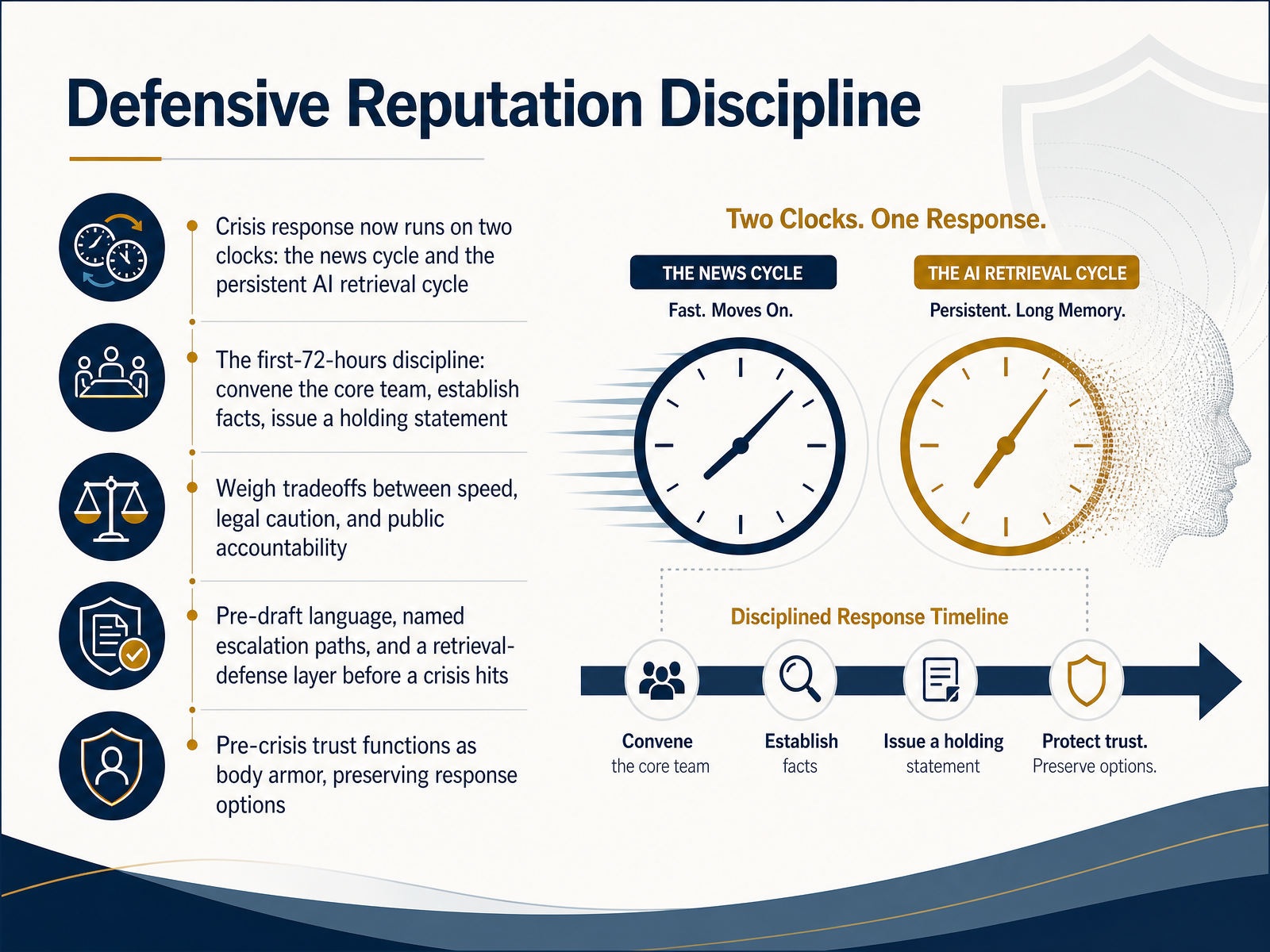 Defensive Reputation Discipline