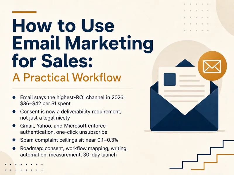 Email Marketing for Sales Workflow — digital-human course