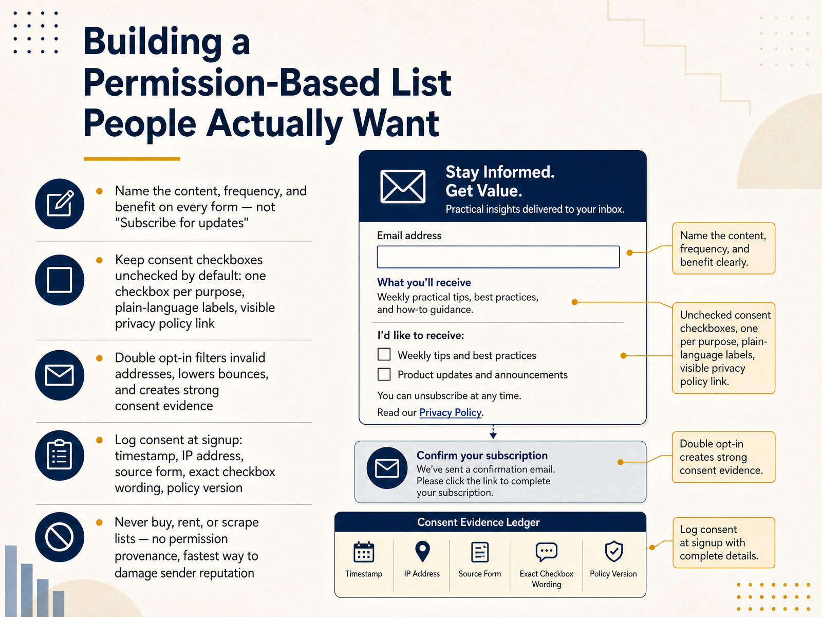 Building a Permission-Based List People Actually Want