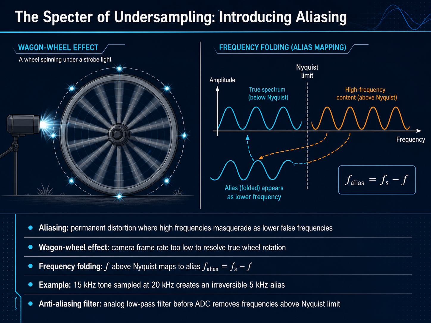 The Specter of Undersampling: Introducing Aliasing