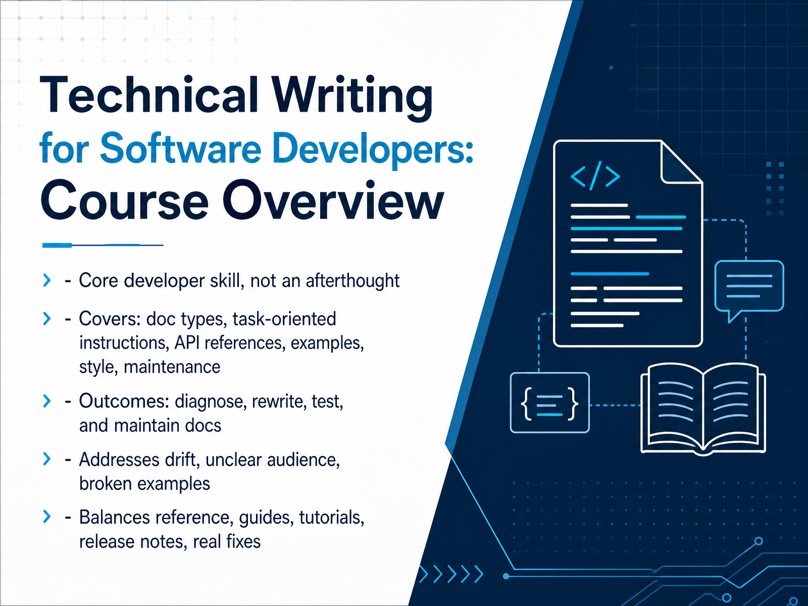 Technical Writing for Software Developers