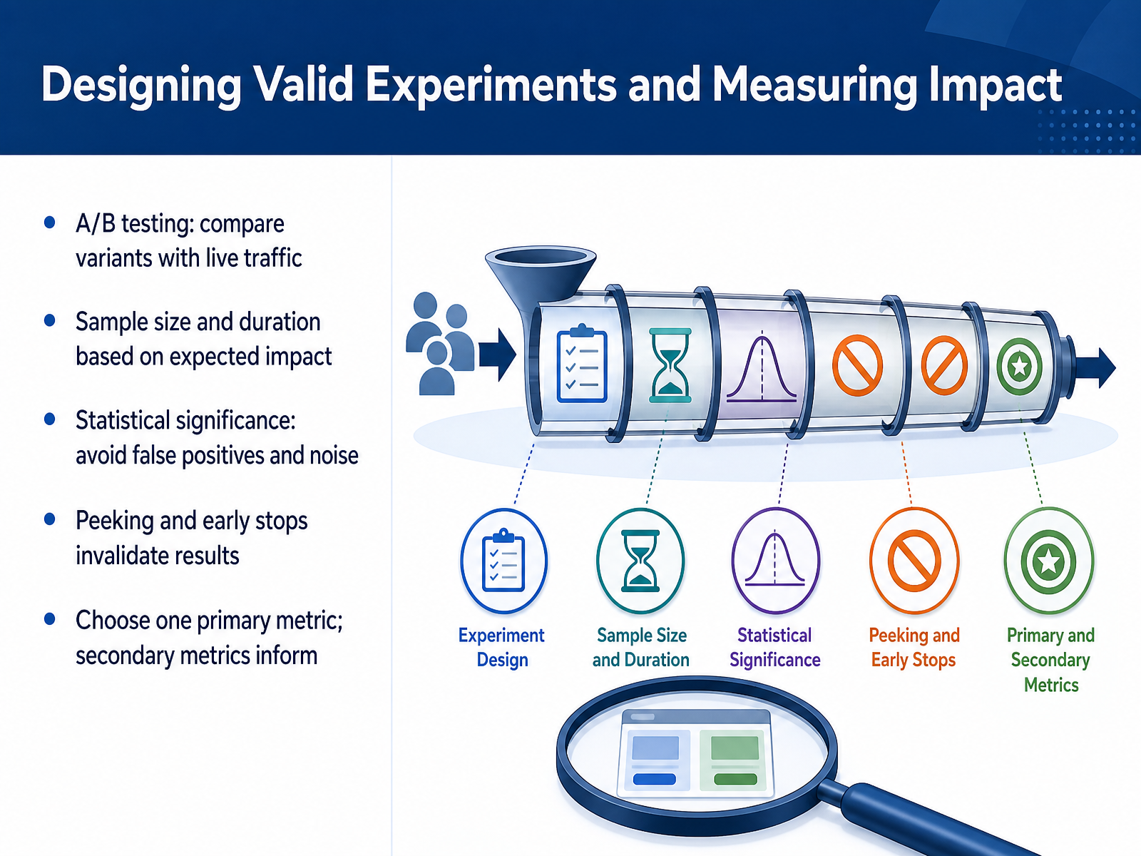 Designing Valid Experiments and Measuring Impact
