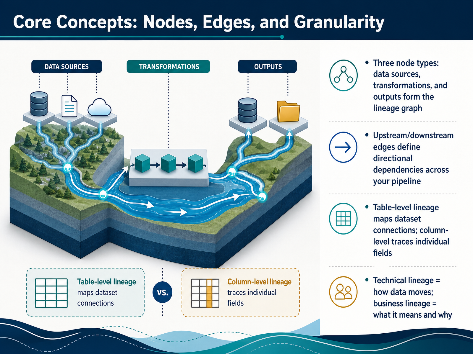 Core Concepts: Nodes, Edges, and Granularity
