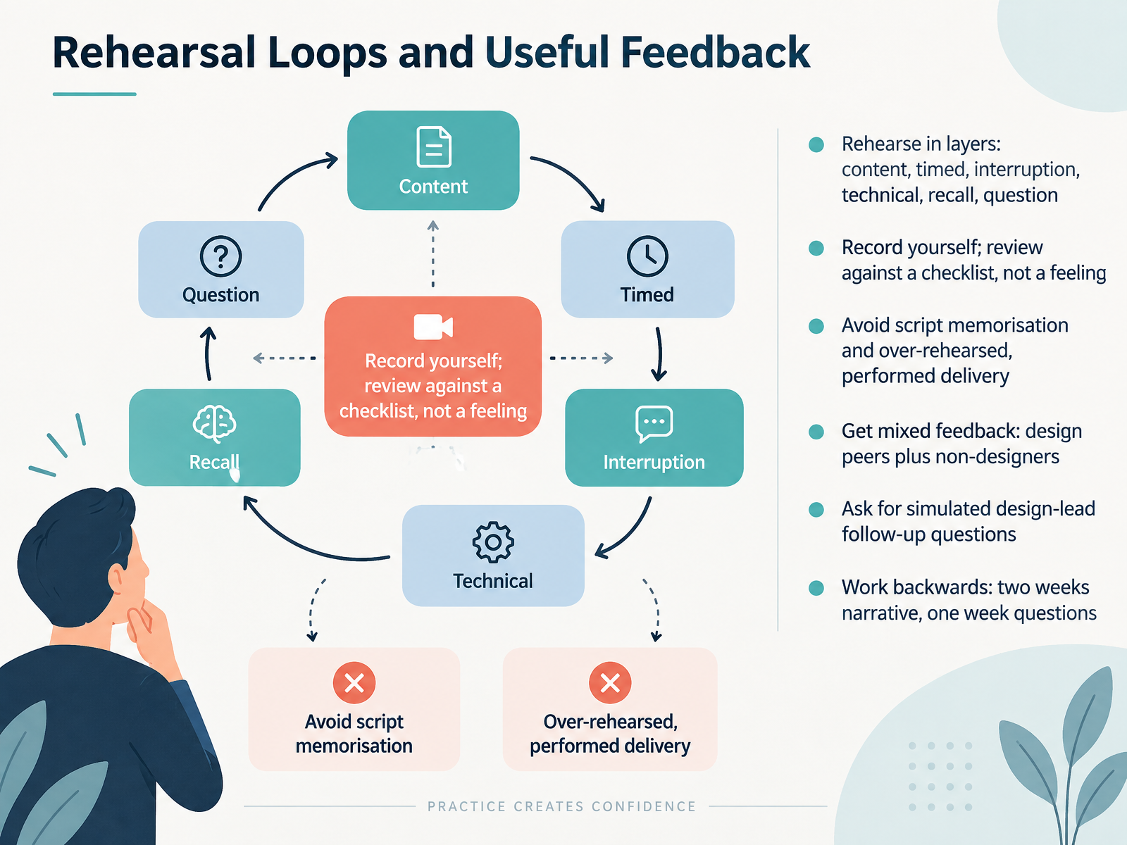 Rehearsal Loops and Useful Feedback