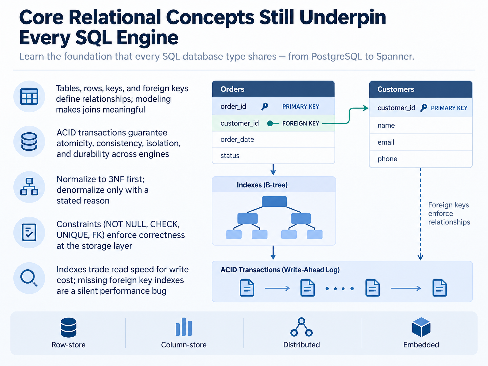 Core Relational Concepts Still Underpin Every SQL Engine