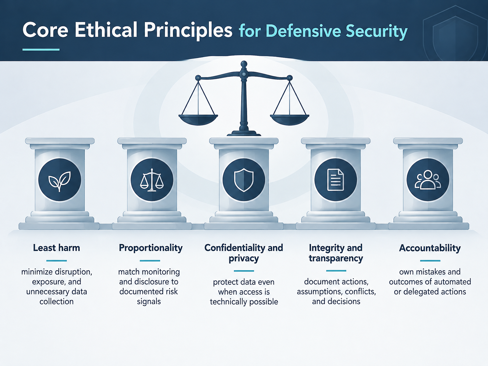 Core Ethical Principles for Defensive Security