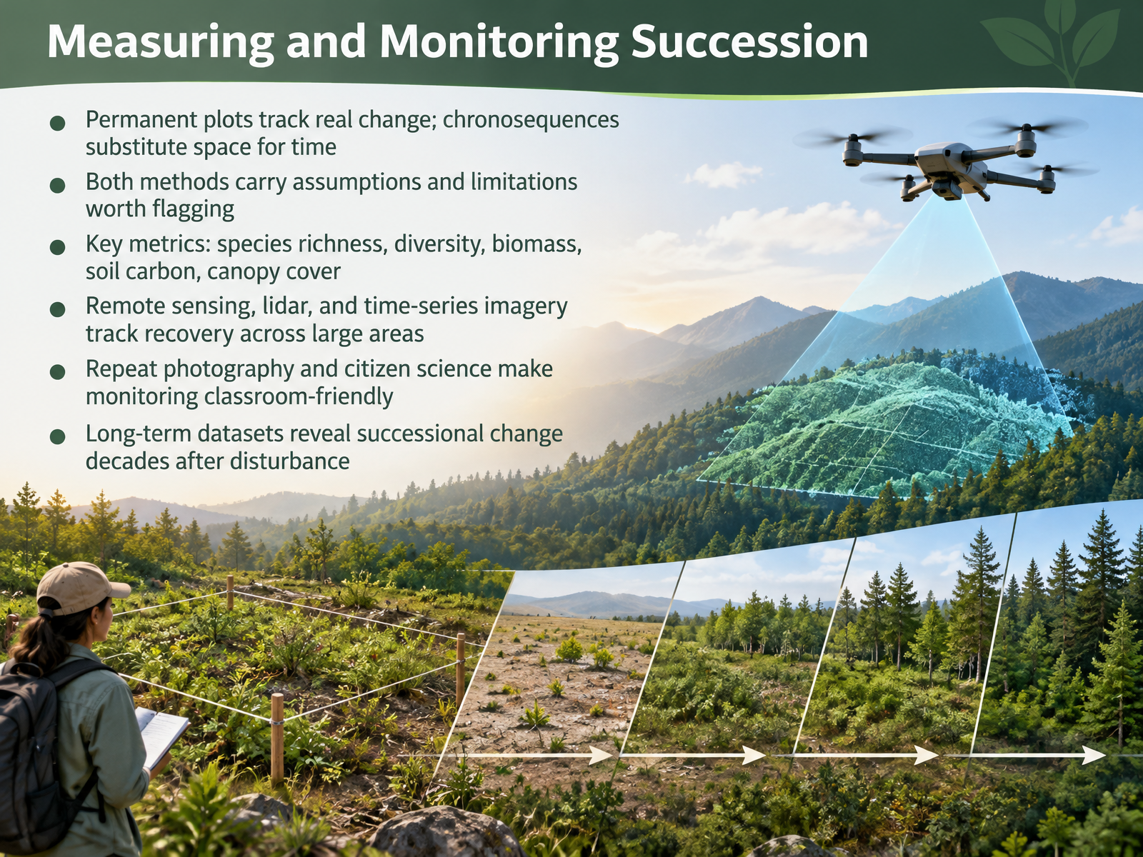 Measuring and Monitoring Succession