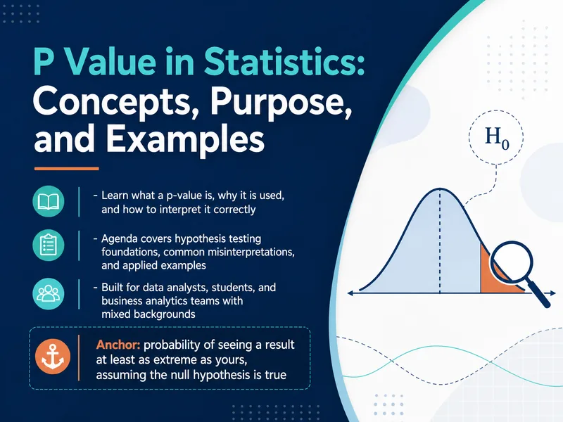 P-Value Concepts and Applications — digital-human course