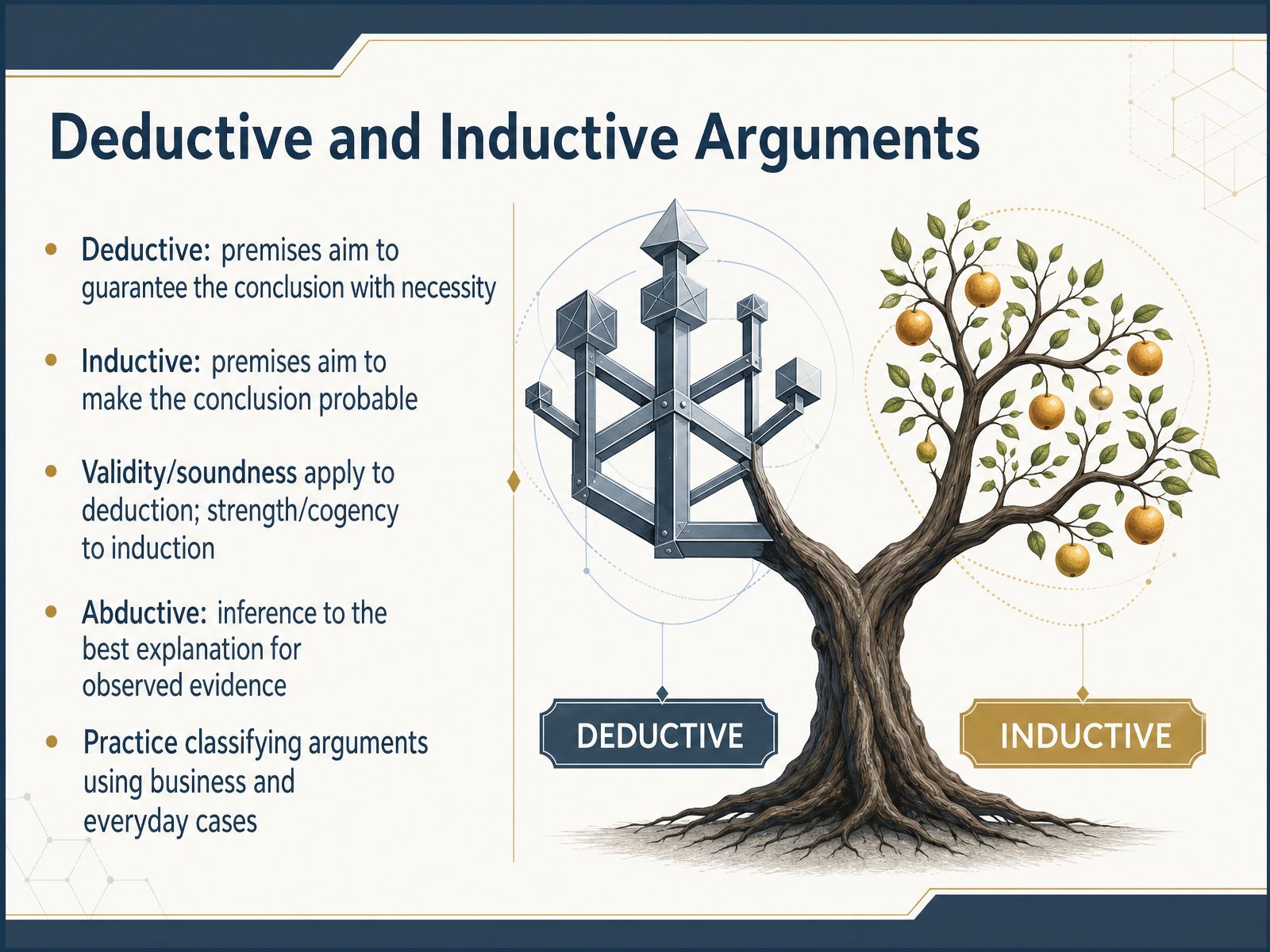 Deductive and Inductive Arguments